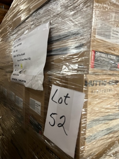 Pallet 8x3 Fine Drywall Screws 1# 129 Cartons