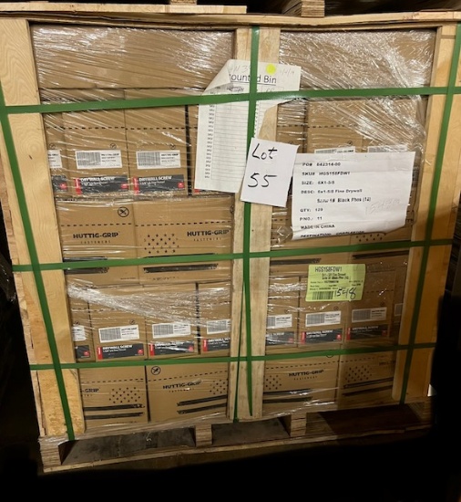 Pallet Drywall Screws 1- 5/8 x 6 Fine Thread PC 1# 129 Cartons