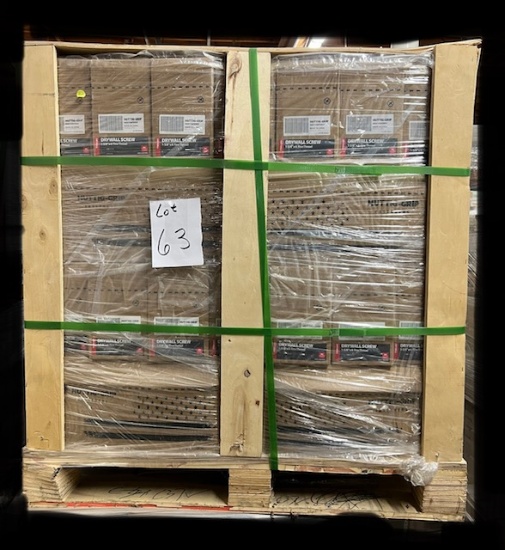 Pallet Drywall 1-5/8" x 6 Fine Thread  PC 5# boxes