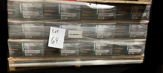 Pallet Fence/Deck Nails 10D3" Ring Shank Hot Galvanized 50# containers