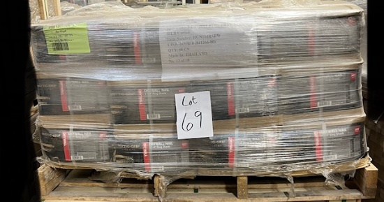 Pallet Drywall Nail 1 - 1/4' Ring Shank  Bright  50# 48 cartons