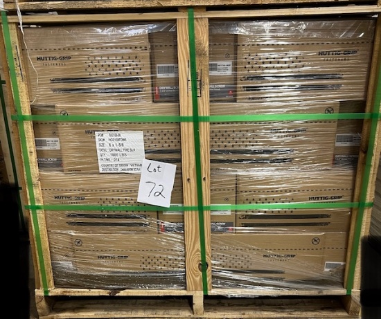 Pallet Drywall Screws 1- 5/8" x 6 Fine Thread