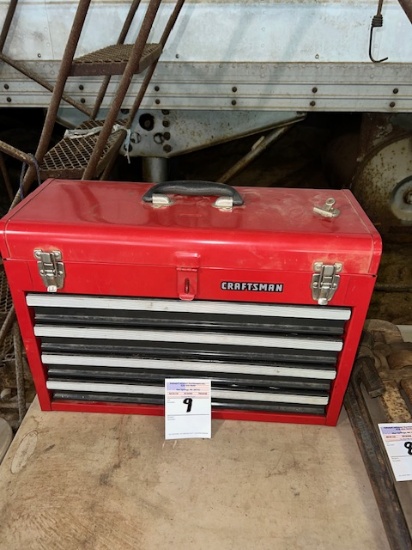 Craftsman Tool Box with tools