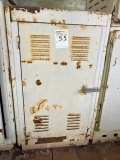 locker  with contents