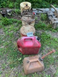 lot of gas cans