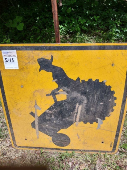Tractor sign
