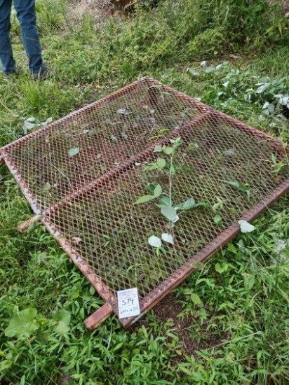 4' x 4.5 cat walk  expanded metal on frame
