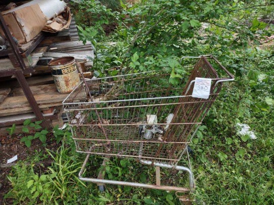 old shopping cart
