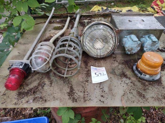 Lot of various lights