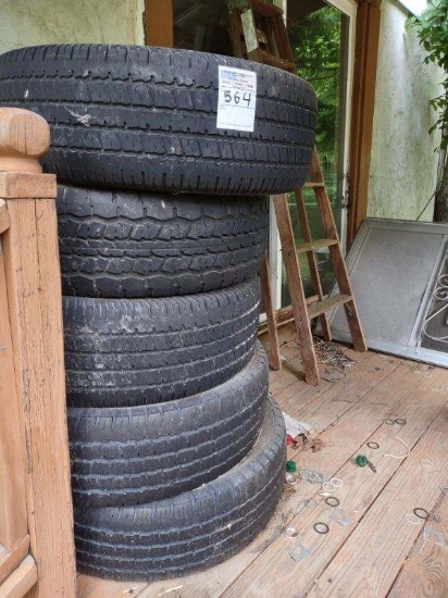 5 tires
