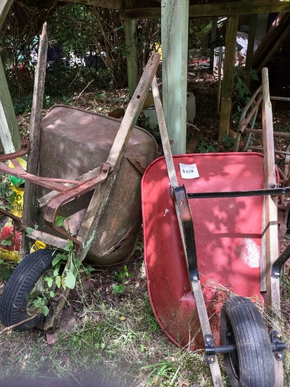 2 Wheel barrows