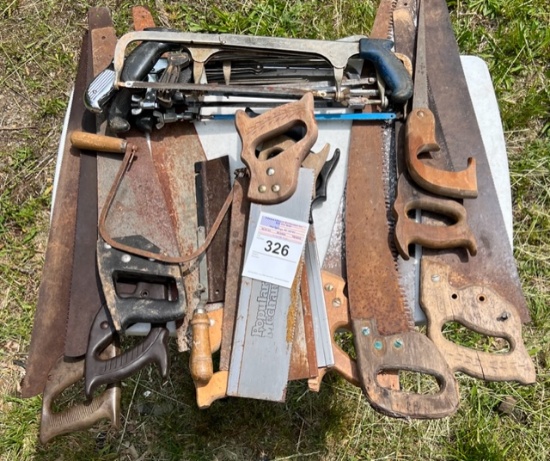 Collection of Hand Saws