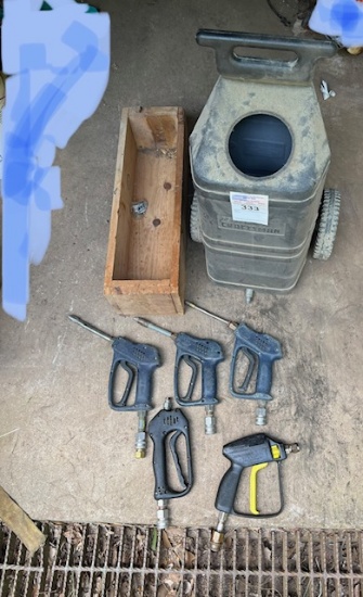 Sandblasting Pot / 5 Sandblasting Guns