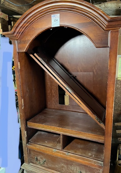 Wood Entertainment Center - Large