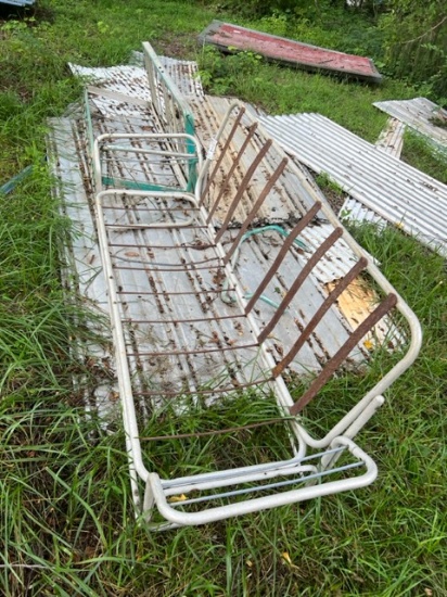 metal swing needs work