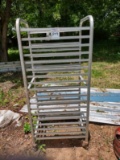 commercial sheet pan rack