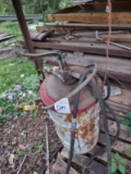 barrel with pump