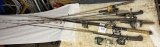 Lot of Fishing Poles About 10
