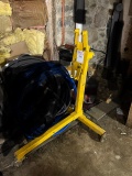 Yellow Engine Stand