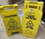 2 Caution Signs