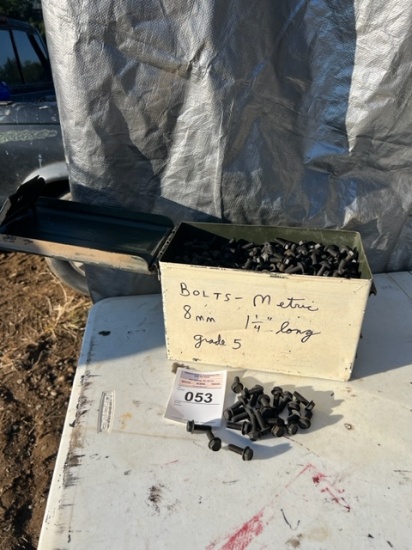 8 MM Bolts 1 1/4" Long Grade 5