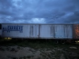 53’ dry van storage trailer - Lufkin