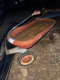 antique Western flyer wagon