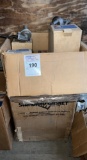 Case of vintage Auto Fuel Pumps