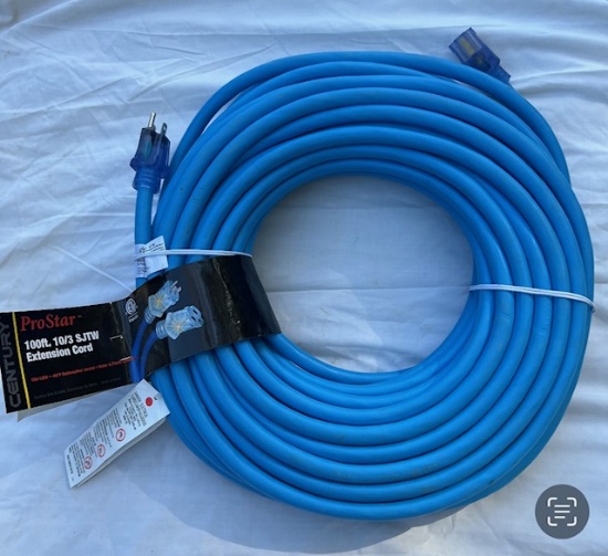Pro Star 100Ft SJTW Ext. Cord - New