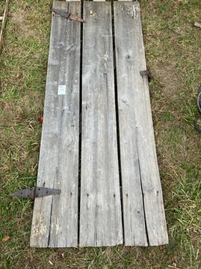 full size antique door wood