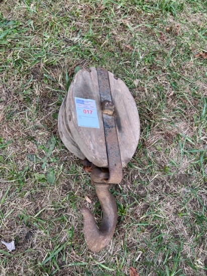 wooden block antique