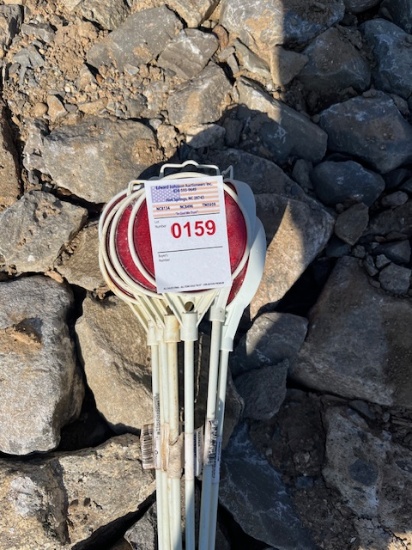 Driveway Markers Red Reflectors
