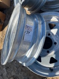 Set of 4 - 5 lug Galvanized Wheels
