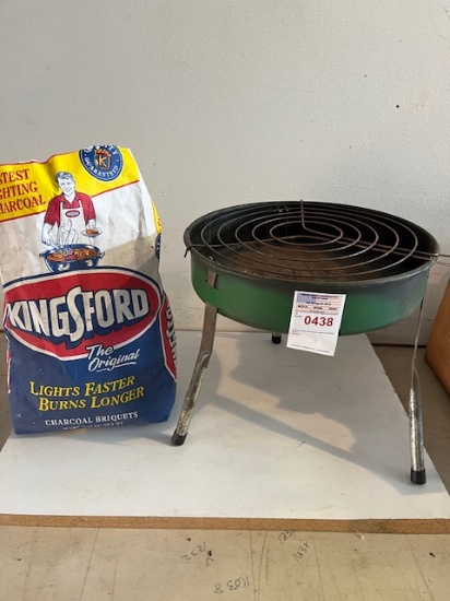 Small Grill and Charcoal
