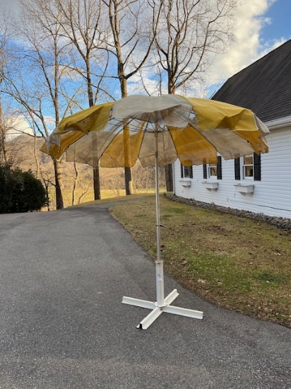 Yellow Sun Umbrella