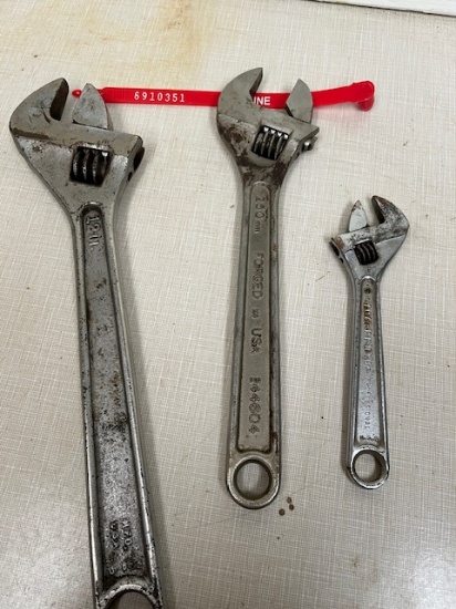 3 Crescent  Wrenches