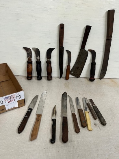 Large Lot of Antique Knives
