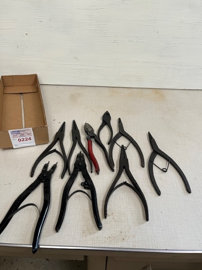 Assorted Needle Nose Pliers and More