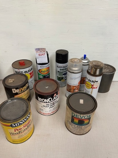 Misc Lot of Paint