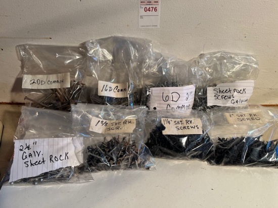 Nails - 8 bags