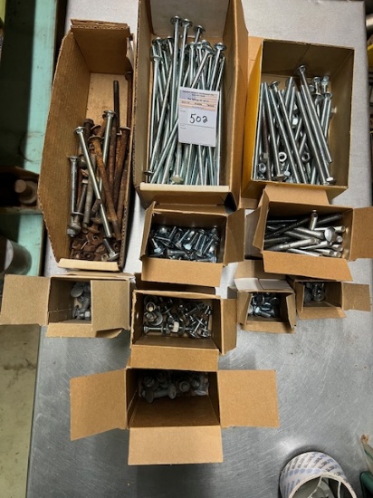 Carriage Bolts Lot