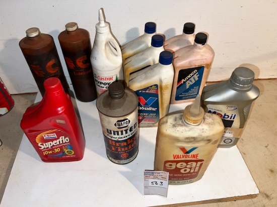 Misc Oil, Gear Oil, Brake Fluid , ATF Fluid