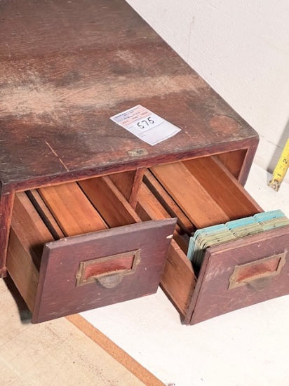 Small file drawers