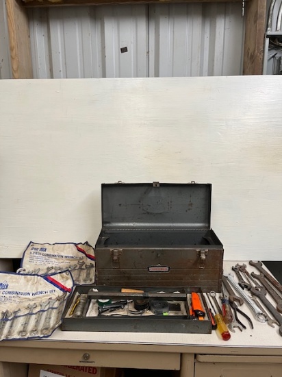 Craftsman Toolbox with Tools