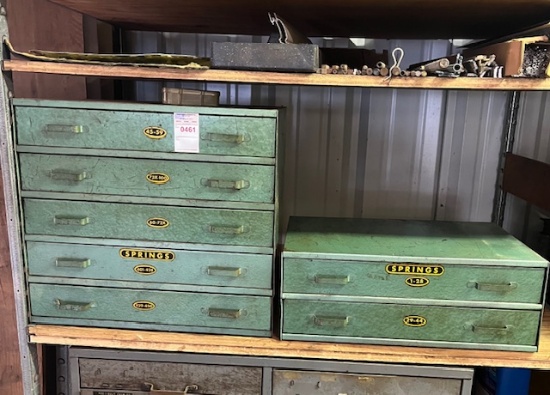 2 Cabinets with Contents of  Springs