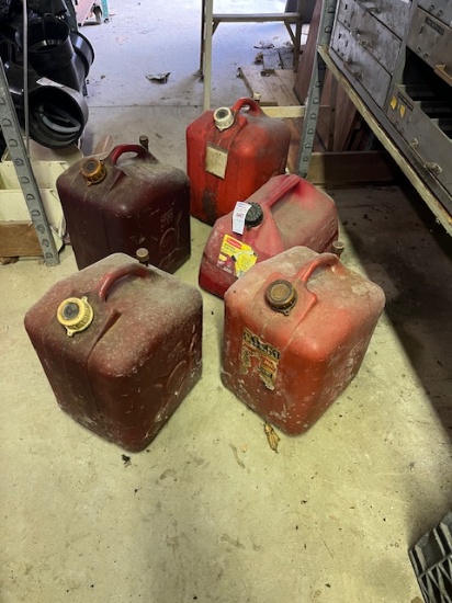 5 Gas Cans