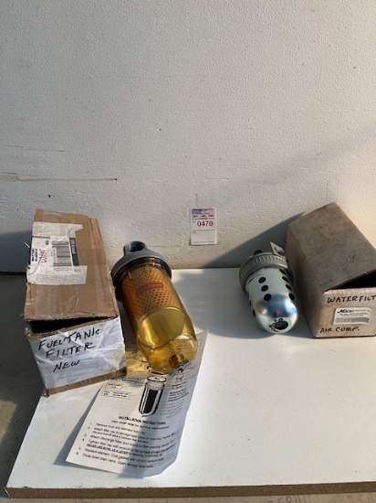 Water Filters and Fuel Tank Filters - New