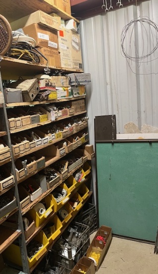 Contents  of Electrical - Huge Lot Hard to get a good picture