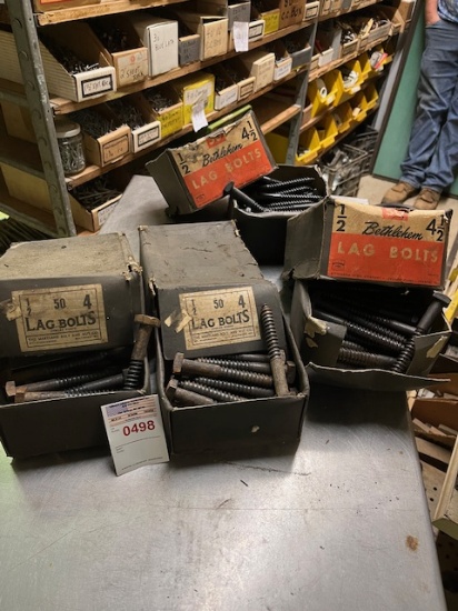 Lag Bolts assorted sizes