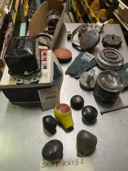 Automotive lot - Shift Knobs, Gas Lids